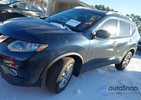 2016 Nissan Rogue Sv from USA, damaged, VIN KNMAT2MV8GP727420